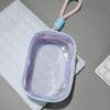 Portable Doll Storage Bag Clear Outdoor Doll Display Bag 10cm Transparent Doll Bag  Storage Bag