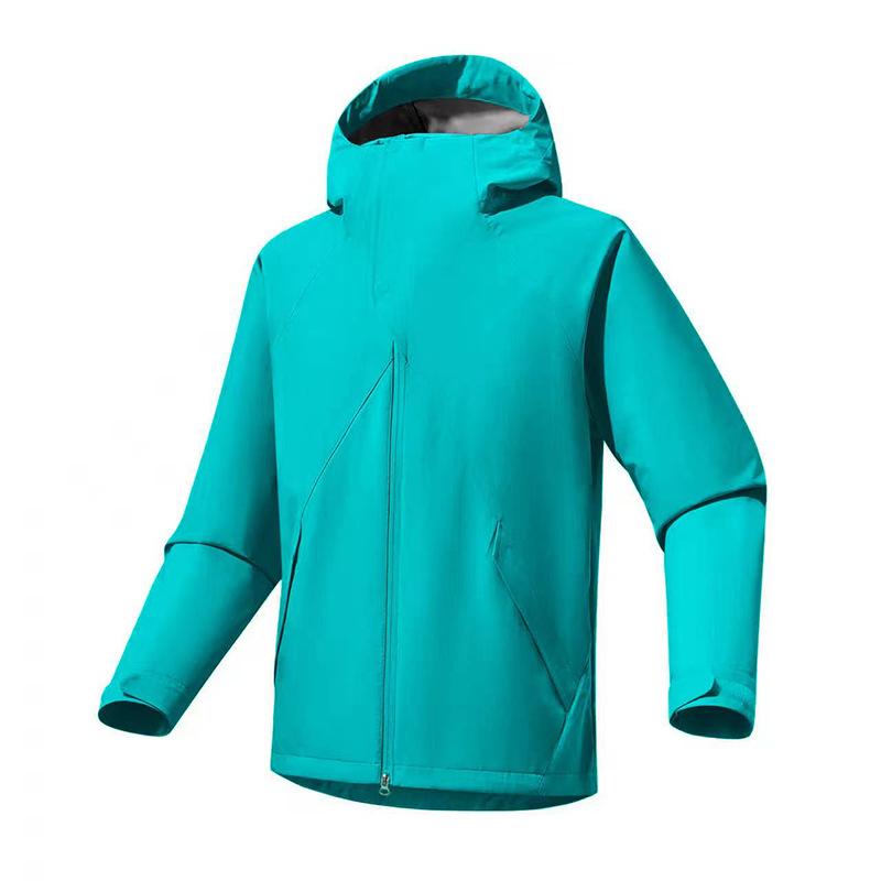 Mountain shell lightweight jacket women's windproof, waterproof and oil-proof outdoor DuPont three-proof magnetic hiking suit men