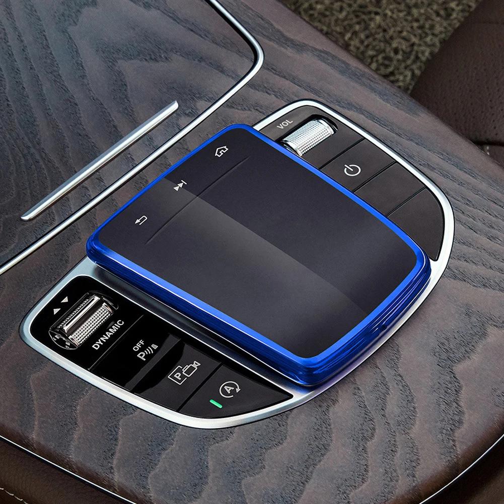 Автомобильные аксессуары TPU центральное управление мышь протектор экрана чехол для Mercedes Benz AB CLA GLE GLS GLB класс W177 W247 C118 W167