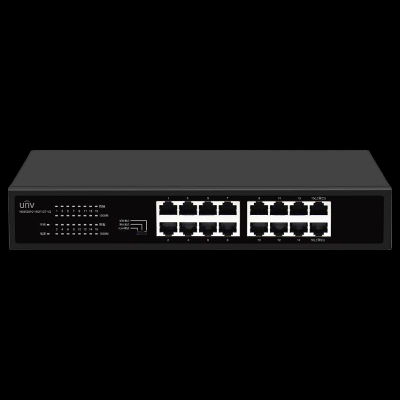 Uniview NSW2010-16GT-DT-V2 16-Port Gigabit Rack-Mount Switch CN plug (adapter included)