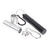 Portable Small Pill Case Metal Pocket Mini Pill Boxes Keychain For Purse Travel
