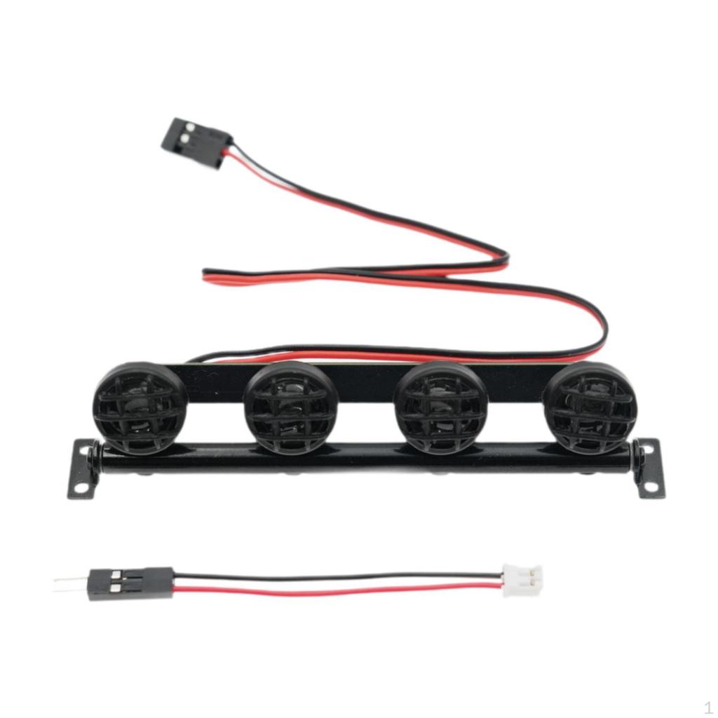 LED Lights for RC Car, , Easy to Install, Lightweight Replacement Roof Car MN300 C94