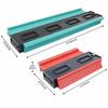 Contour Gauge, Measuring Gauge, for DIY Duplication, Curve Measurement, Profile Gauge, Irregularity Measuring Tool, Made of ABS Plastic