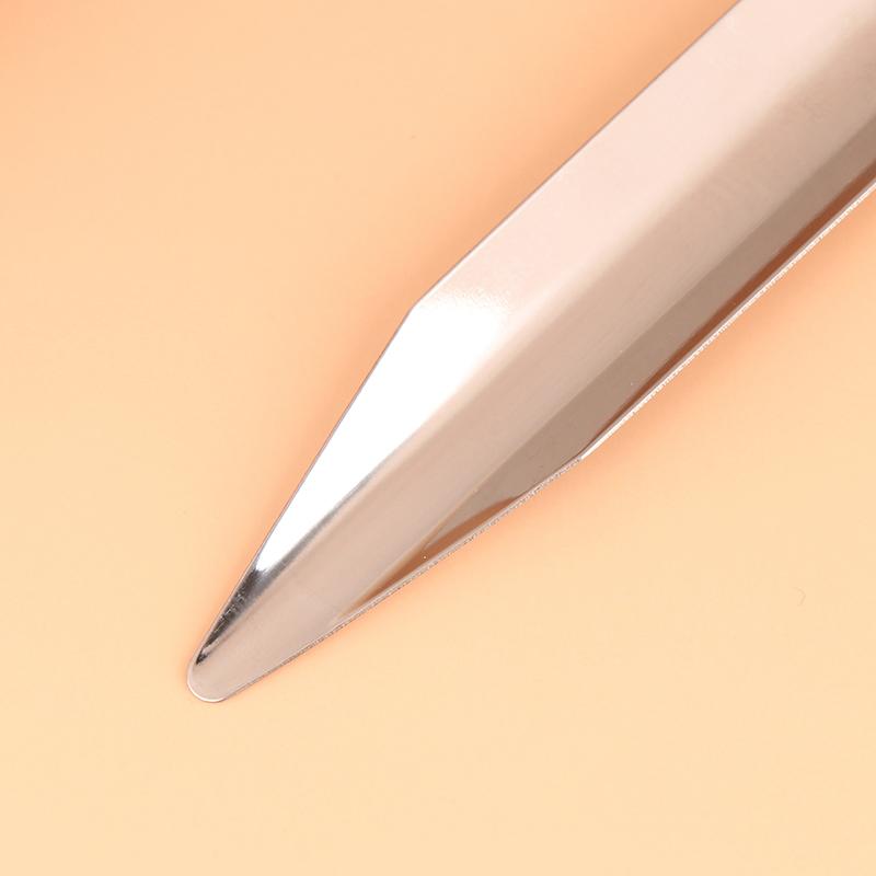 Совок для украшений с изогнутым концом, алмазные бусины, совок, нержавеющая сталь, инструмент для украшений