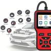 Эффективный OBD2 сканер V500, автомобильный диагностический инструмент с потоком данных в реальном времени и считывателем кодов неисправностей для 12-вольтовых автомобилей
