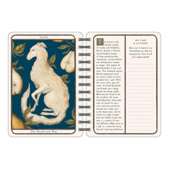 Еженедельник Woodland Wardens 2026, блокнот на спирали с обложкой на тему природы, 17-месячный