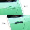 2pcs Door Handle Cover Trim Carbon Fiber For Ford Mustang 2004-2014 Exterior