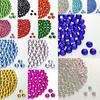 2000Pcs Flat Back Resin Rhinestones DIY Phone Case Nail Decals 2/3/4/5mm