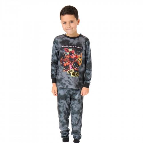 Five Nights At Freddys Boys Ready For Freddy Long-Sleeved Long Pajama Set