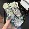Silk scarf neck women's spring and autumn summer new long headband Korean version streamer with suit shirt small scarf
