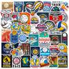 50 Volleyball Mixed Stickers Volle Ball Volleyball Sports Graffiti Stickers Car Suitcase Waterproof Stickers