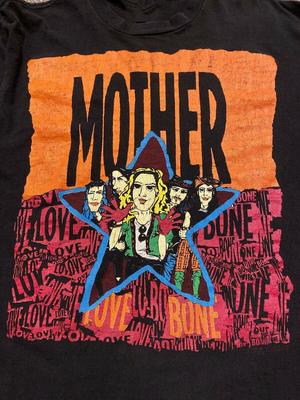 Винтажная футболка 1990 года Mother Love Bone Tour Soundgarden черная унисекс S-4XL BL331