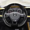 38 см Карбоновая Накладка на Руль Автомобиля Для Volkswagen VW Polo 6R 6N 6N2 6C 9N 9N3 Rline R Line Аксессуары для Интерьера Автомобиля