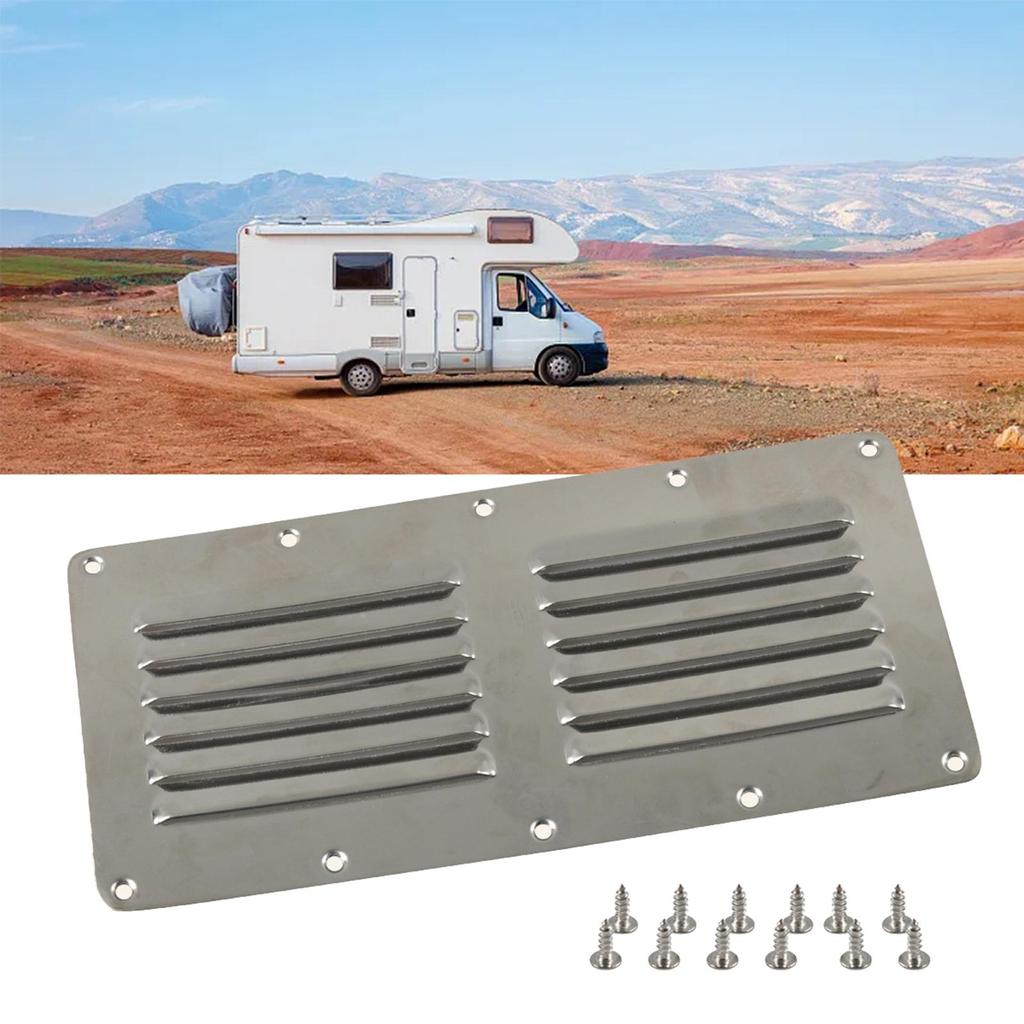 Boat Louver Vent Fittings Louvered Ventilator Replaces Accessories for Caravan Boat Hardware Fitting Marine Air Grill