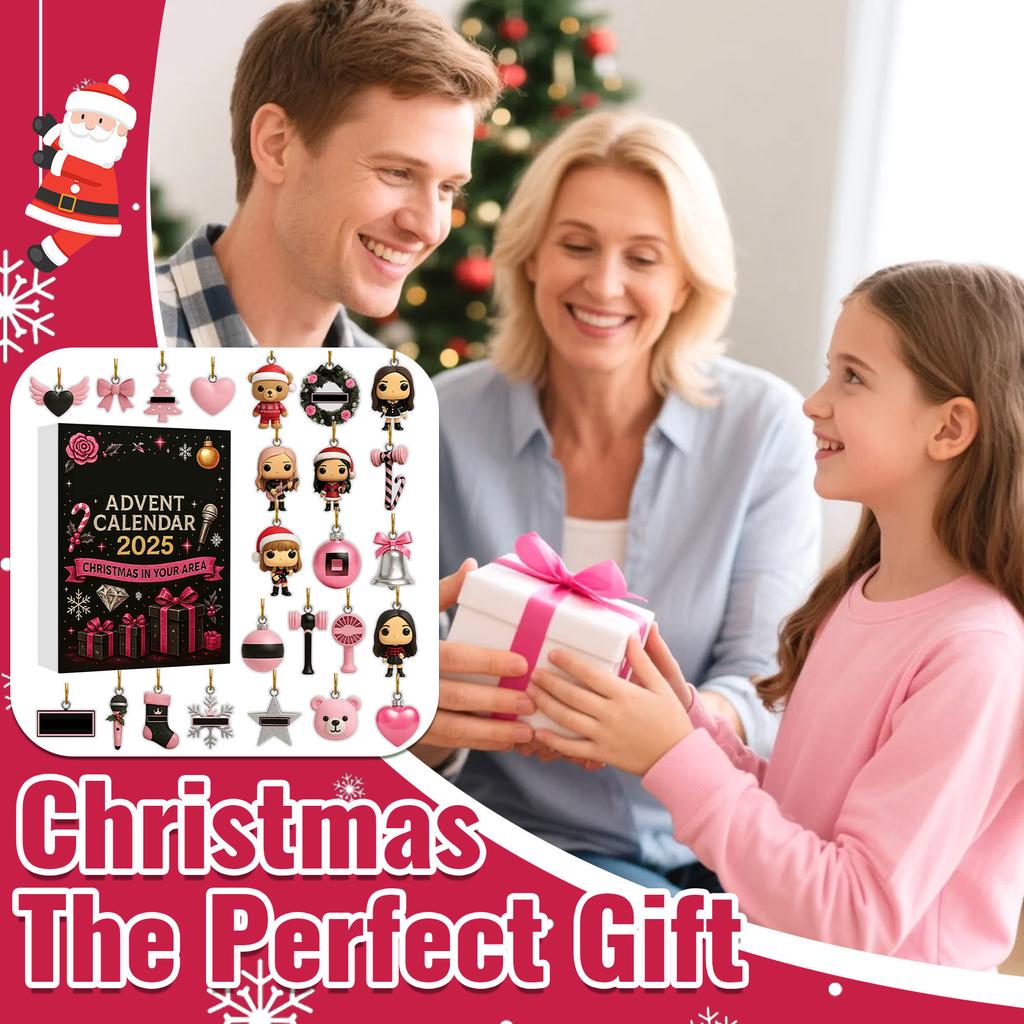 Адвент-календарь содержит 24 подарка, милые фигурки кукольный адвент-календарь, календарь обратного отсчета с игрушками-сюрпризами, коллекционные фигурки в подарок для детей