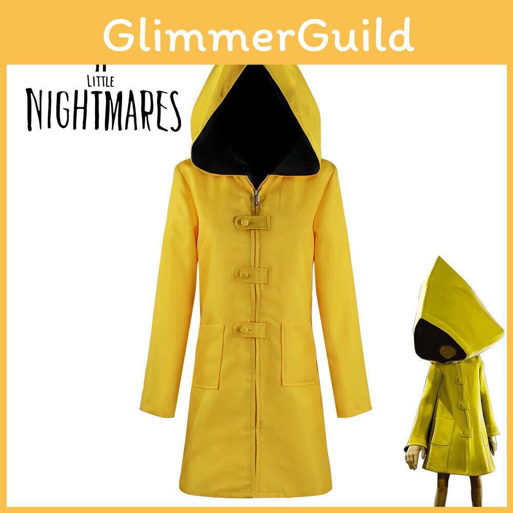 Высококачественный дождевик с капюшоном Six из Little Nightmares 2, подходит для Хэллоуина, косплея и не только