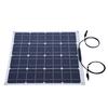 50W Portable Flexible High Efficiency 12V Solar Panel Outdoor for Home Boat Yacht RV
