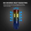 2шт 1200Lm T20 W21W LED W21 / 5W LED WY21W 7440 7443 Светодиодная лампа T25 3157 3156 p27 / 7w автомобильный тормозной фонарь заднего хода 12 В лампа указатель поворота