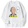 One Punch Man Say Printed Men Pullover Casual Comfortable Warm Hooded Street Fashion Sweatshirts Autumn Fleece Streetwear Pullovers Long Sleeves men's