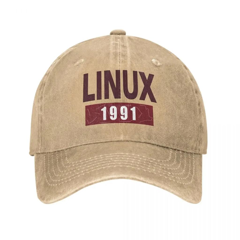 Бейсболки Linux Code Python, шляпы 1991 года, кепка для папы, кепка для мужчин, кепки в стиле хип-хоп, козырек от солнца