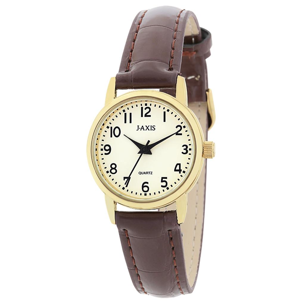 [Sun Flame Co., Ltd.] J-Axis Watch CB2B0001-LG Women's Brown