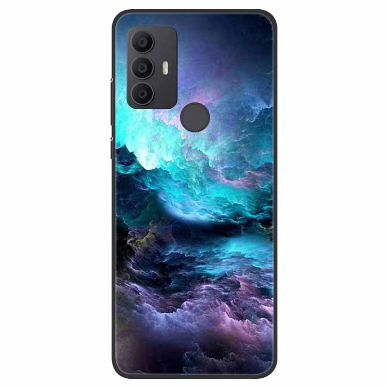 Для чехла TCL 30 SE 305 306 Мягкий силикон Крутой мультяшный coque Для TCL 306 305 Задняя крышка Para TCL 30SE Чехлы Модный ТПУ Fundas