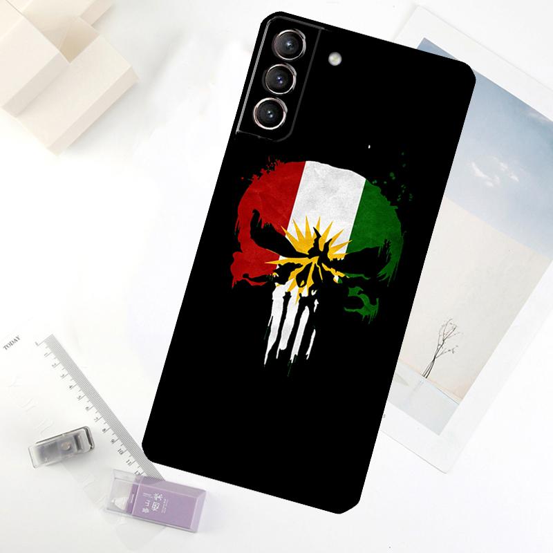 Kurdistan Flag Phone Case For Samsung Galaxy S25 S26 Ultra S20 S21 S22 S23 S24 Ultra S10 Plus S25 FE Cover
