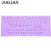Silicone Mold Russian Alphabet Letter Fondant Baking DIY Cake Sugar Candy Decorating Tools
