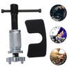 Disc Brake Piston Rewind Tool Kit Carbon Steel Brake Cylinder Adjustment Set for Pad Replacement with Reaction Plate And Twin Pin Head Accessories
