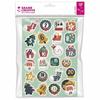 24 Advent Calendar Stickers - Happy Christmas