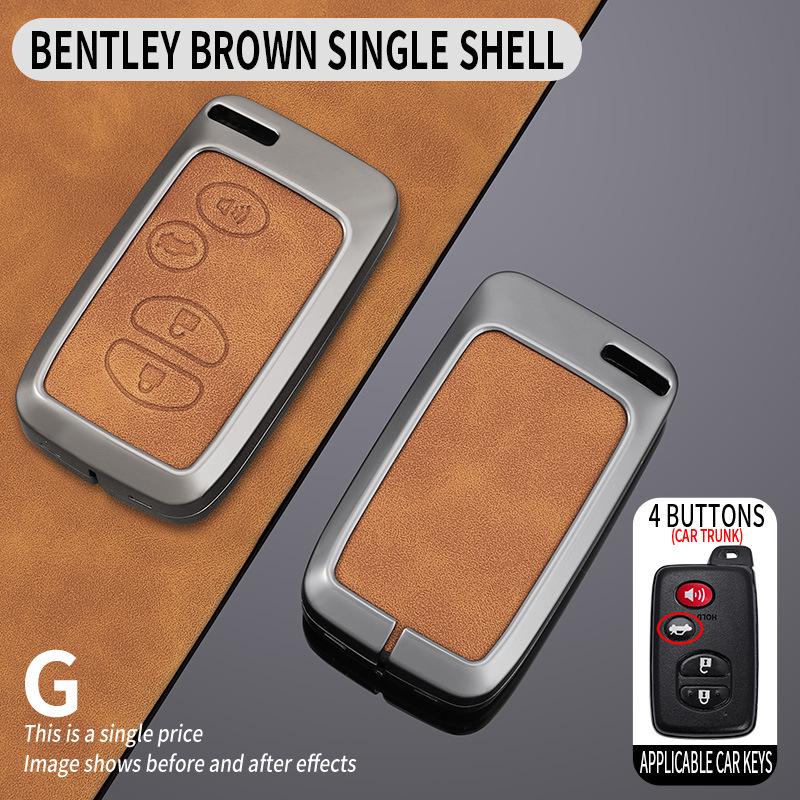 Защитная оболочка и пряжка для старых моделей Toyota: Чехол для ключей Prado, Crown, Reiz, Land Cruiser, Prius