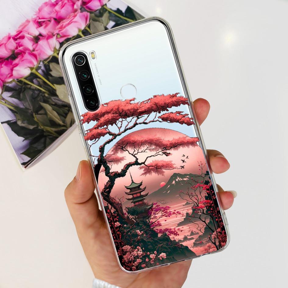 Для Xiaomi Redmi Note 8 Чехол Милый Мультяшный Мягкий Силиконовый Чехлы Для Телефона Для Xiaomi Redmi Note 8T 8 t Чехол На Redmi Note8 Задняя Крышка