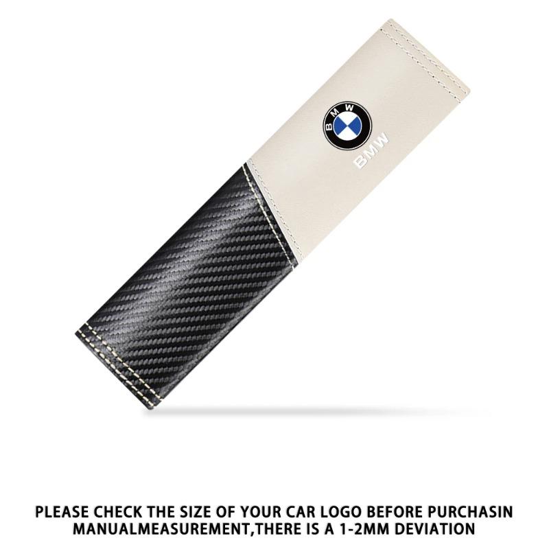 2 шт. Чехлы на ремень безопасности из углеродного волокна, автомобильная накладка на плечо, ремень безопасности для BMW E46 E90 E60 F30 E87 E36 F20 E92 Serie 1, автомобильные аксессуары