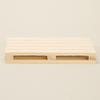 1 Pc 12*8*2cm Mini Wooden Pallet Beverage Coasters Insulation Pad Cup Coaster Pot Mat