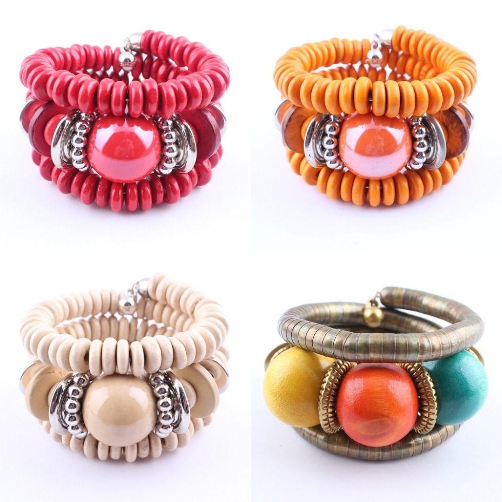 Alloy Bohemian Bracelet Gold Color Fashion Wrist Jewelry New Multi Layer Bracelet