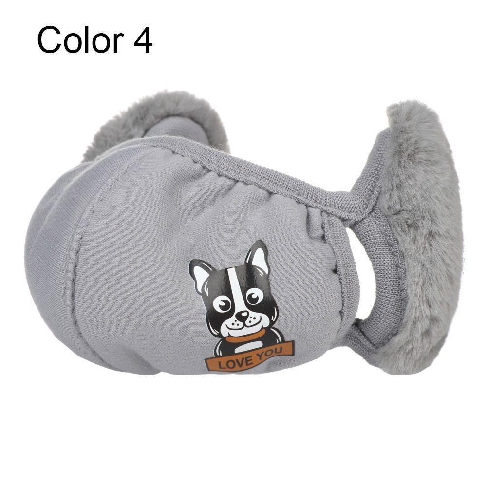 Детские непродуваемые наушники Ветрозащитная защита ушей Модная защита рта Велоспорт