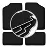 CARLUX-SILVER car mats for: Renault 5 II hatchback (1986-1993)