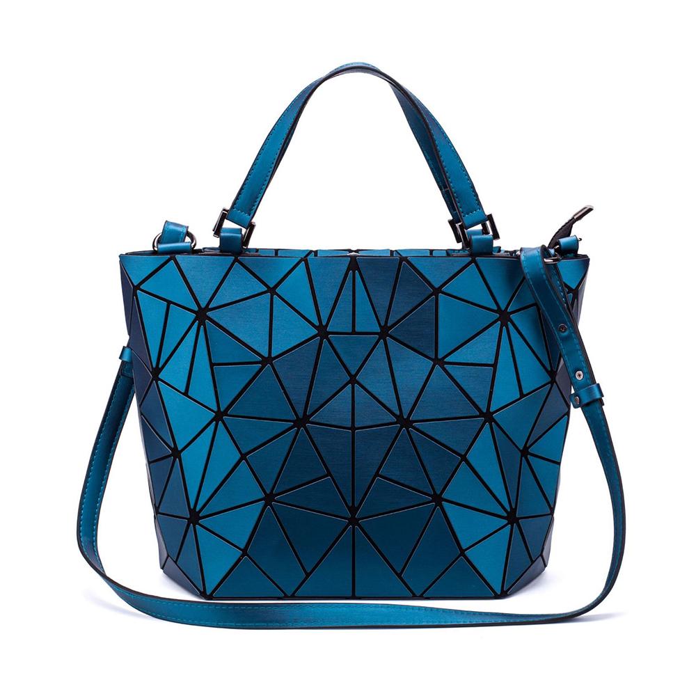 Креативные геометрические сумки с бриллиантами, женская модная светящаяся портативная сумка через плечо