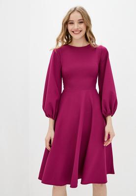 Платье с рукавами-фонариками ISSA Plus