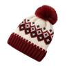 European and American winter hats women's fleece thickened high elastic thermal pullover hat autumn and winter fashion knitted hat