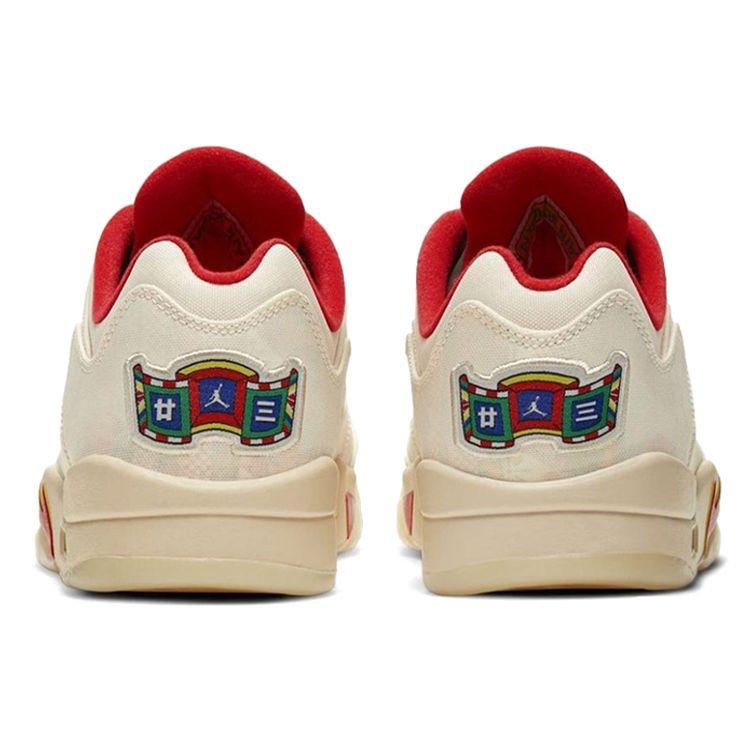 Air Jordan 5 Retro Low Китайский Новый год 2021 Кроссовки унисекс Кремовый Парус Чили-Красный DD2240-100