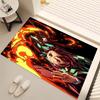 1pc Demon Slayer characters2 Print Area Rug - Soft, Washable Non-Slip Indoor Mat, Living Room, Home Office Decorative Rug,Office Decorative