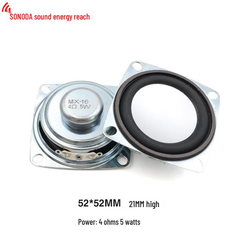 Высокомощный мини-динамик-рупор 4 Ом 3 Вт и 5 В, полнодиапазонный (Размеры: 31/36/40/45/50/4040/5252)