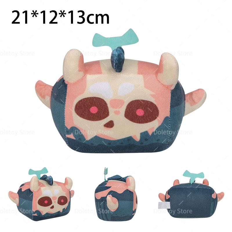 Новая плюшевая кукла Blox Fruits Аниме Игра Набитая Дракон Тираннозавр Лиса Кицунэ Фрукты Блокс Феникс Мамонты Плюшевая игрушка Подарки для детей