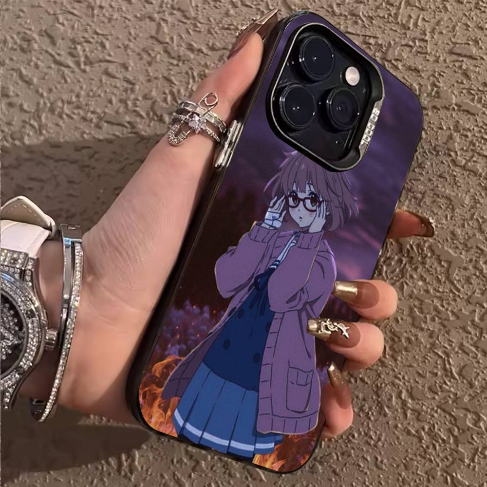 B-Beyond the Boundary Mirai Чехол для телефона для iPhone 17,16,15,14,13,12,11,Pro,X,Xs,MAX,Plus Мягкий ТПУ, приятный для кожи Чехол