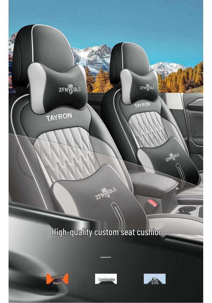 Volkswagen Tayron Leather All-Season 5-Seater Car Seat Cushions
