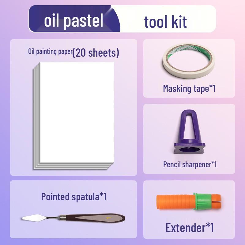 Супермягкие масляные пастели: Яркие цвета, Безопасно и без запаха для детей