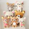Плюшевая игрушка из коллекции Rilakkuma, Кавайный плюшевый мишка, Мягкая игрушка, Кавайный декор для комнаты, Милые игрушки-животные, Подарки для детей, Подарок на день рождения