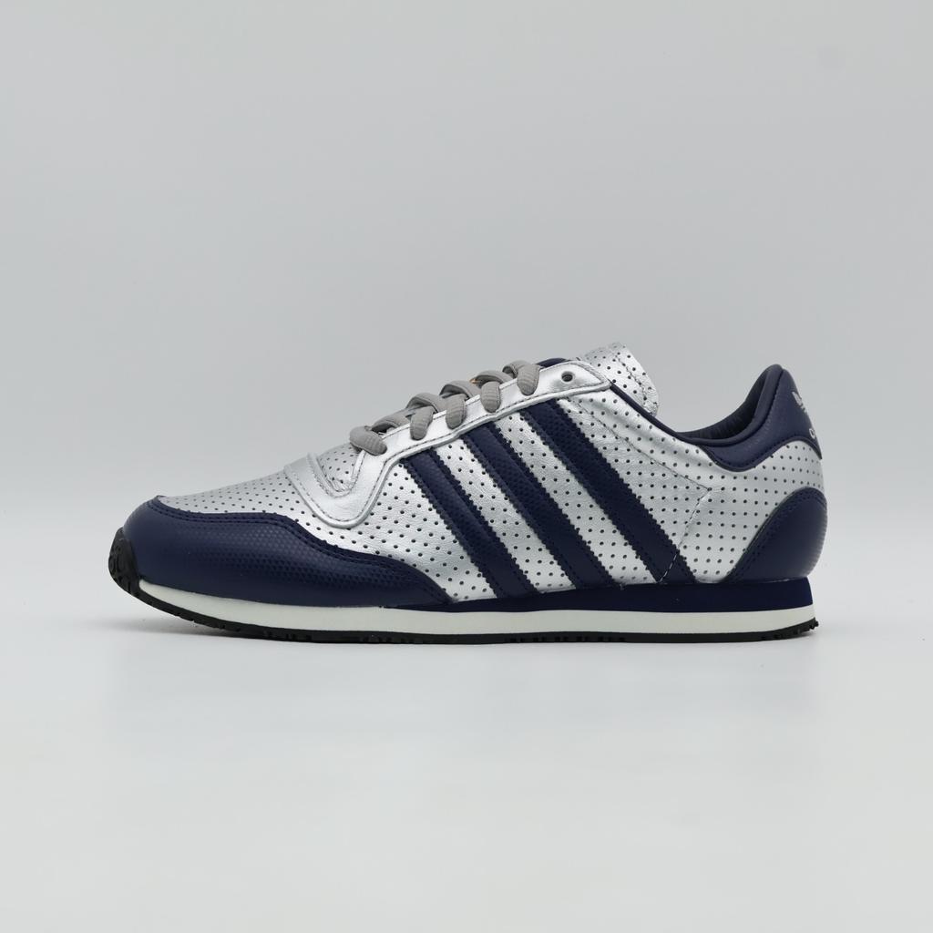 JR1614 adidas Originals Galaxy OG Серебристый Металлик Ночной Индиго Цвет Небеленого Хлопка (Мужской)