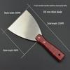 Stainless Steel Putty & Scraper Knife Set for Cleaning and Plastering